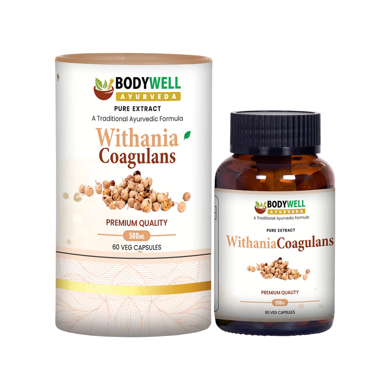 Withania Coagulans 500mg - 60 Vegan Capsules